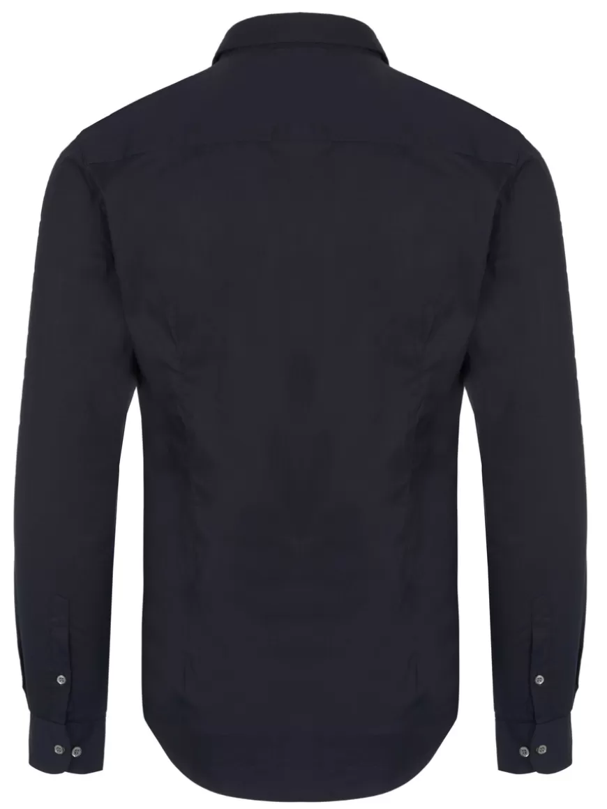 Emporio Armani Shirt Nightblue Flash Sale