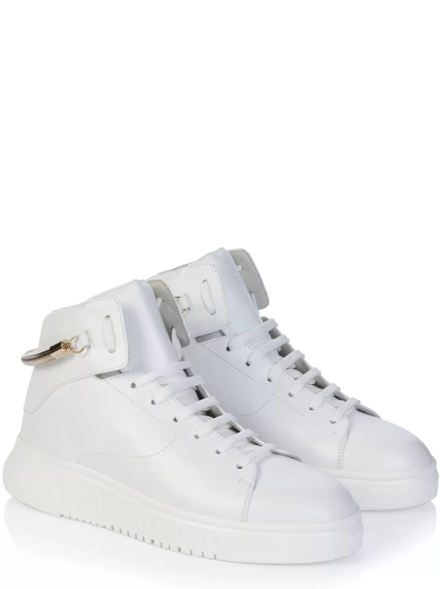 Emporio Armani Shoe White Discount