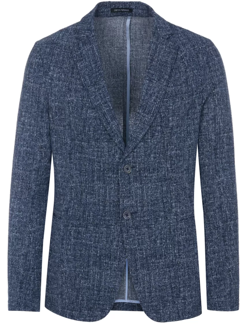 Emporio Armani Suit jacket Blue Cheap