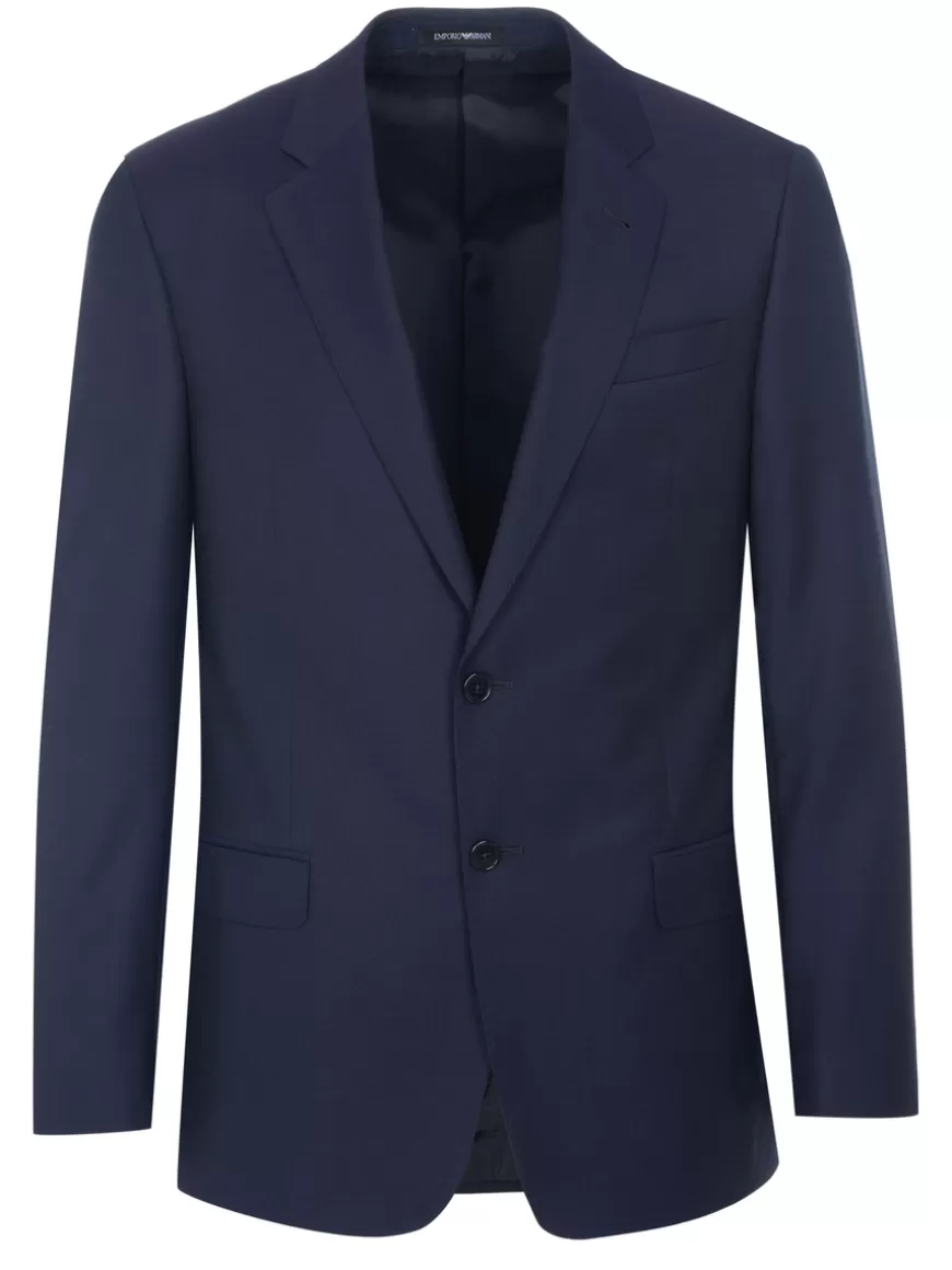 Emporio Armani Suit jacket dark blue Darkblue Store