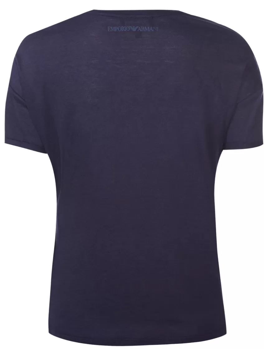 Emporio Armani Top Navy Fashion