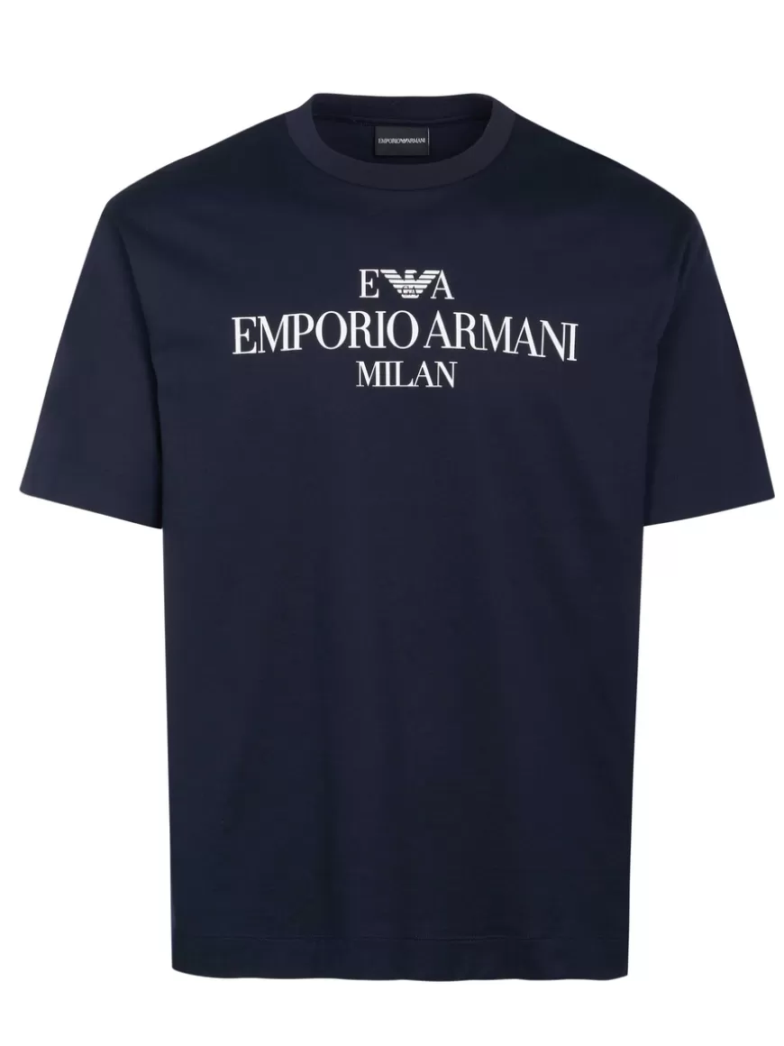 Emporio Armani T-shirt Navy New