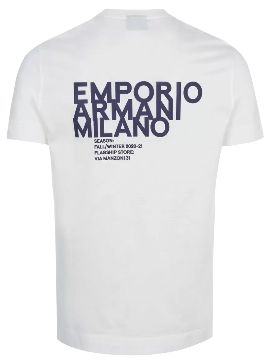 Emporio Armani T-shirt Offwhite Best