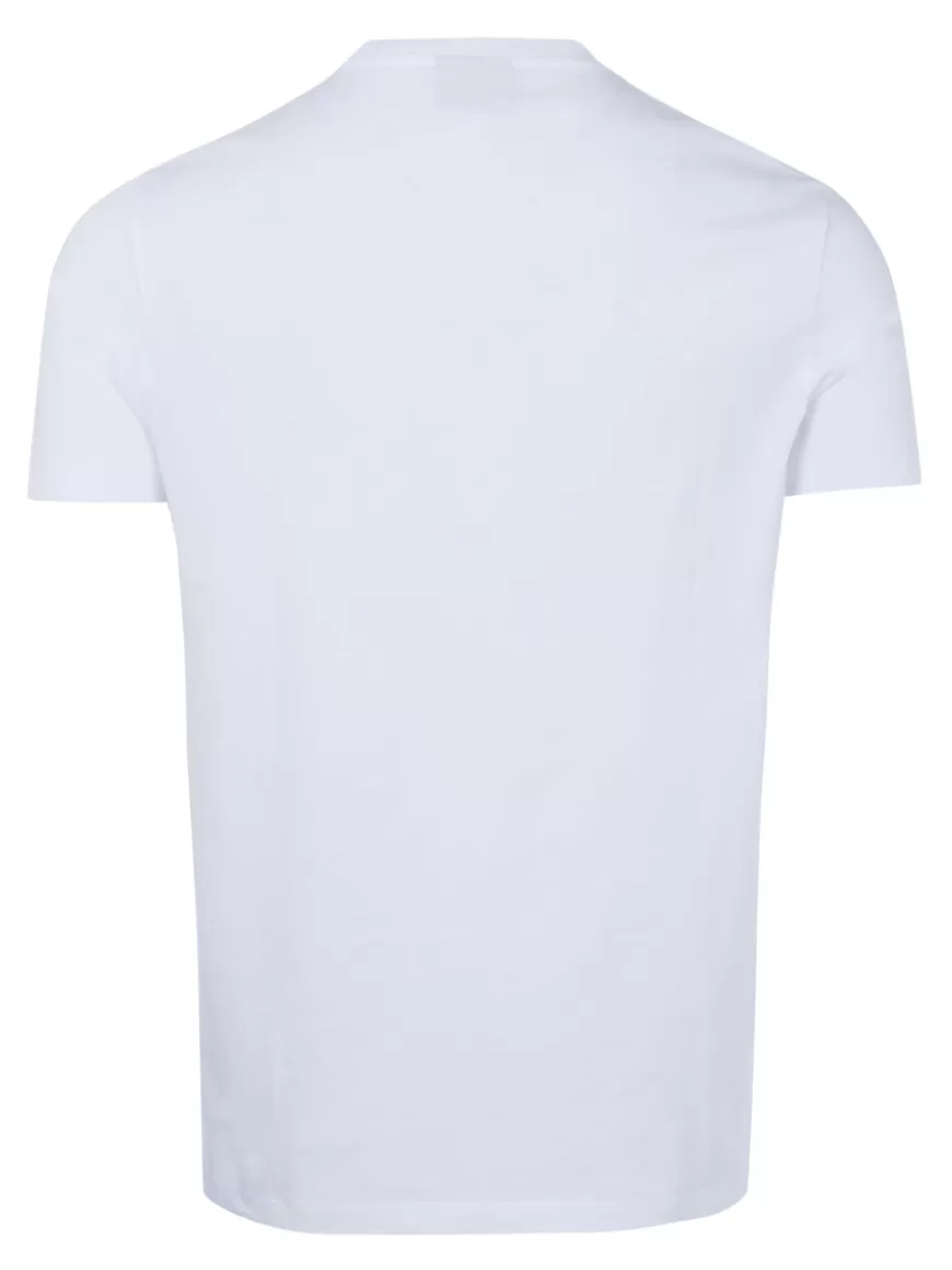 Emporio Armani T-shirt White Flash Sale