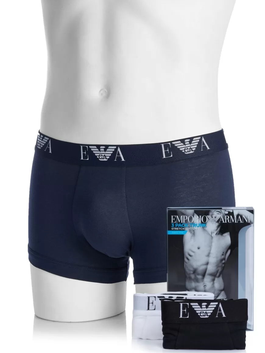 Emporio Armani underwear 3 Pack black / marine / white Multi-colored Fashion