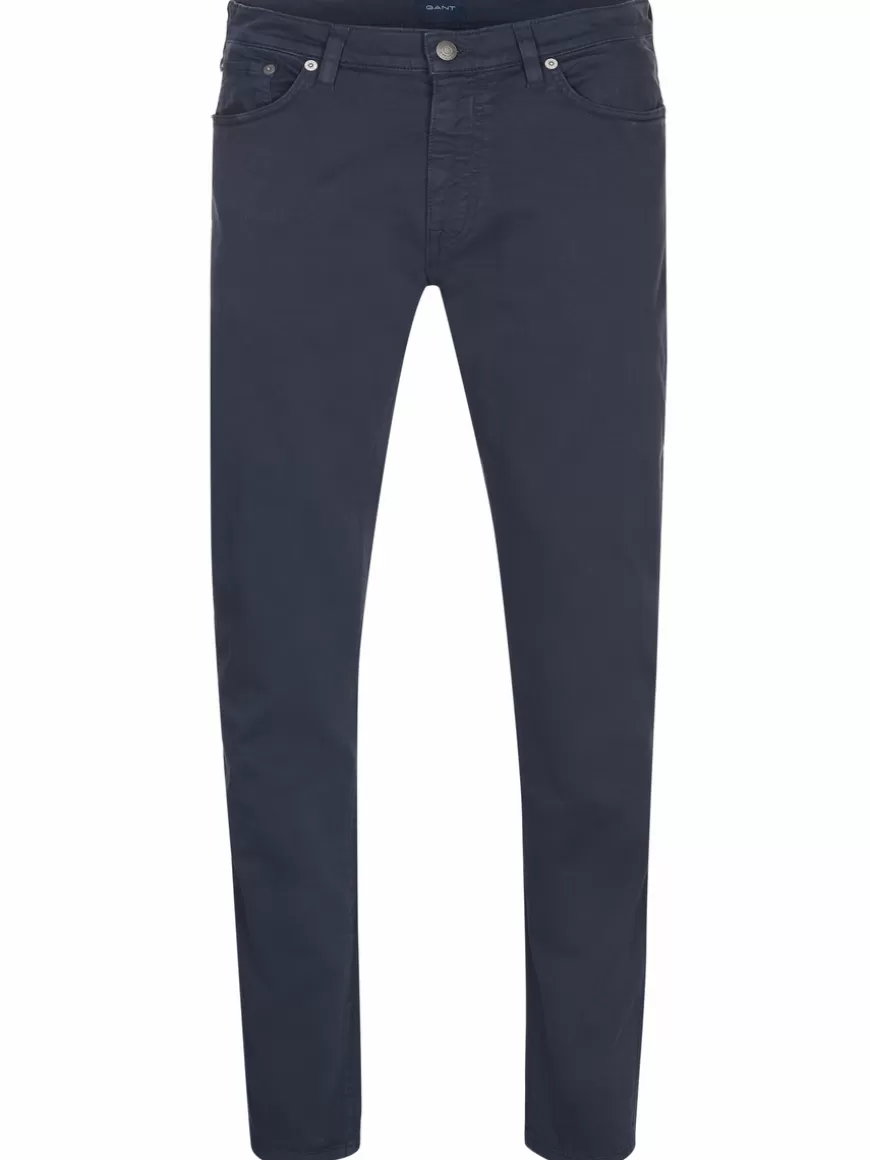 Gant Jeans Navy Cheap