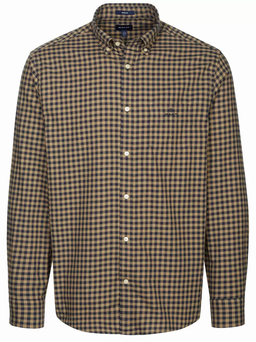 Gant Shirt Brown Sale