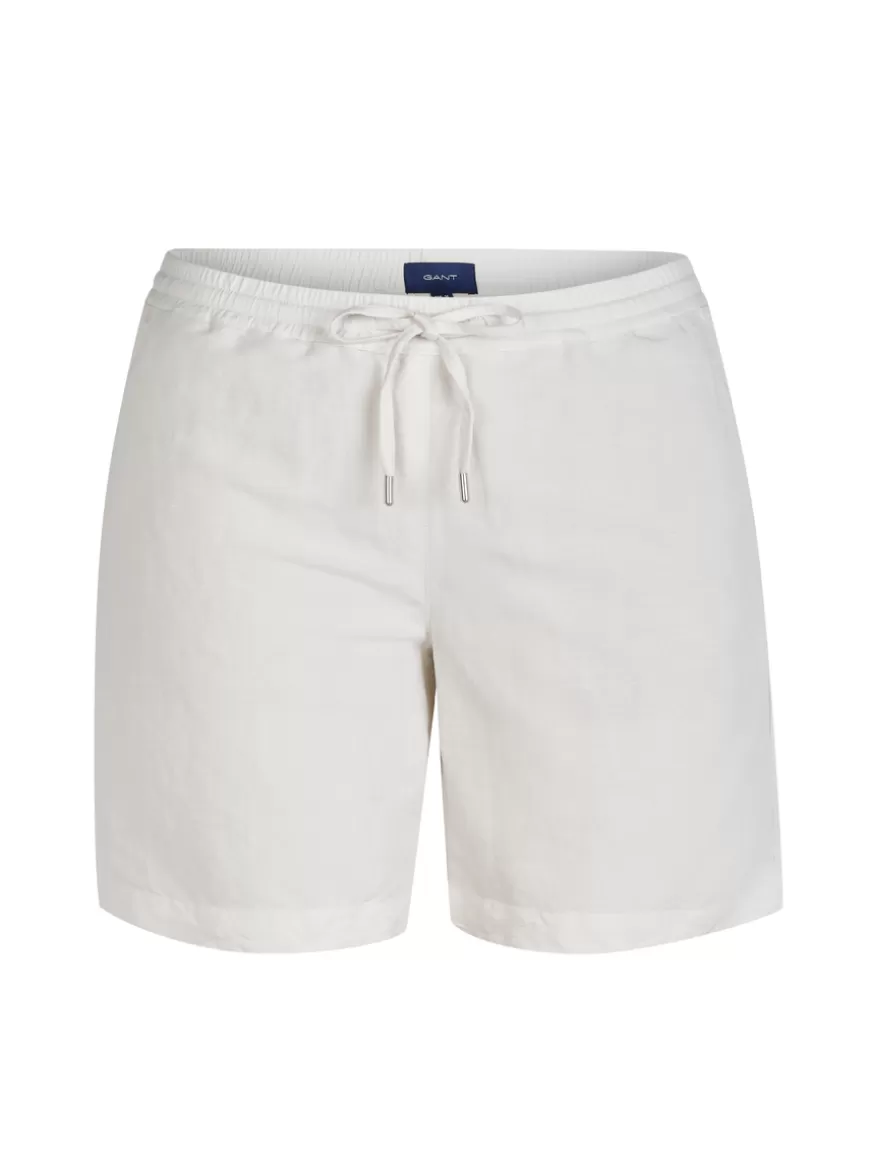 Gant Shorts Beige Flash Sale