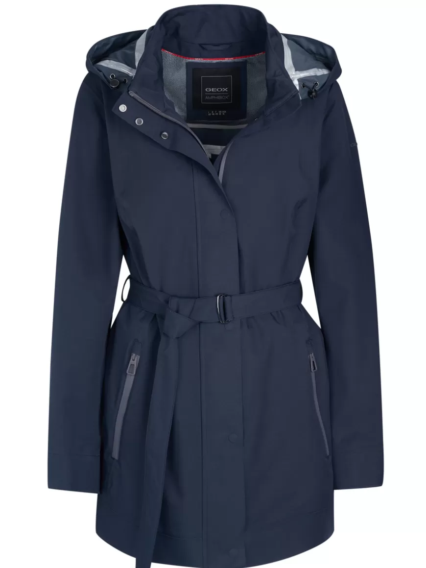 Geox Coat dark blue Darkblue Shop