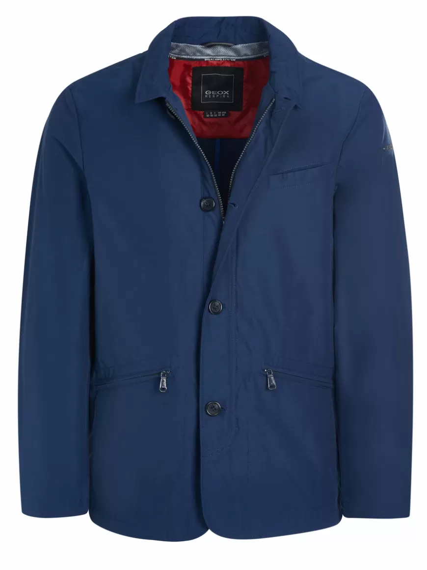 Geox Jacket Blue Discount