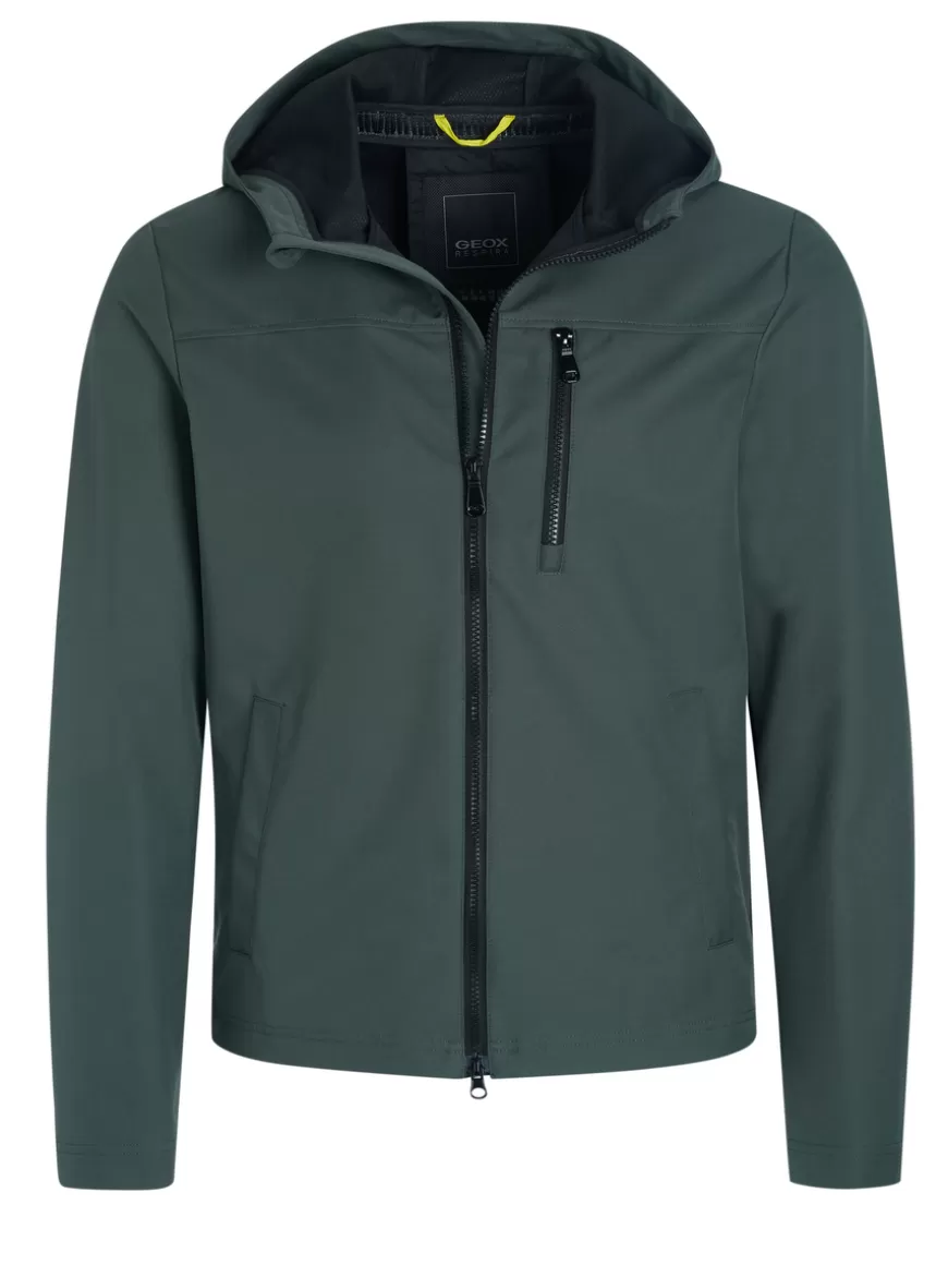 Geox Jacket Green Cheap