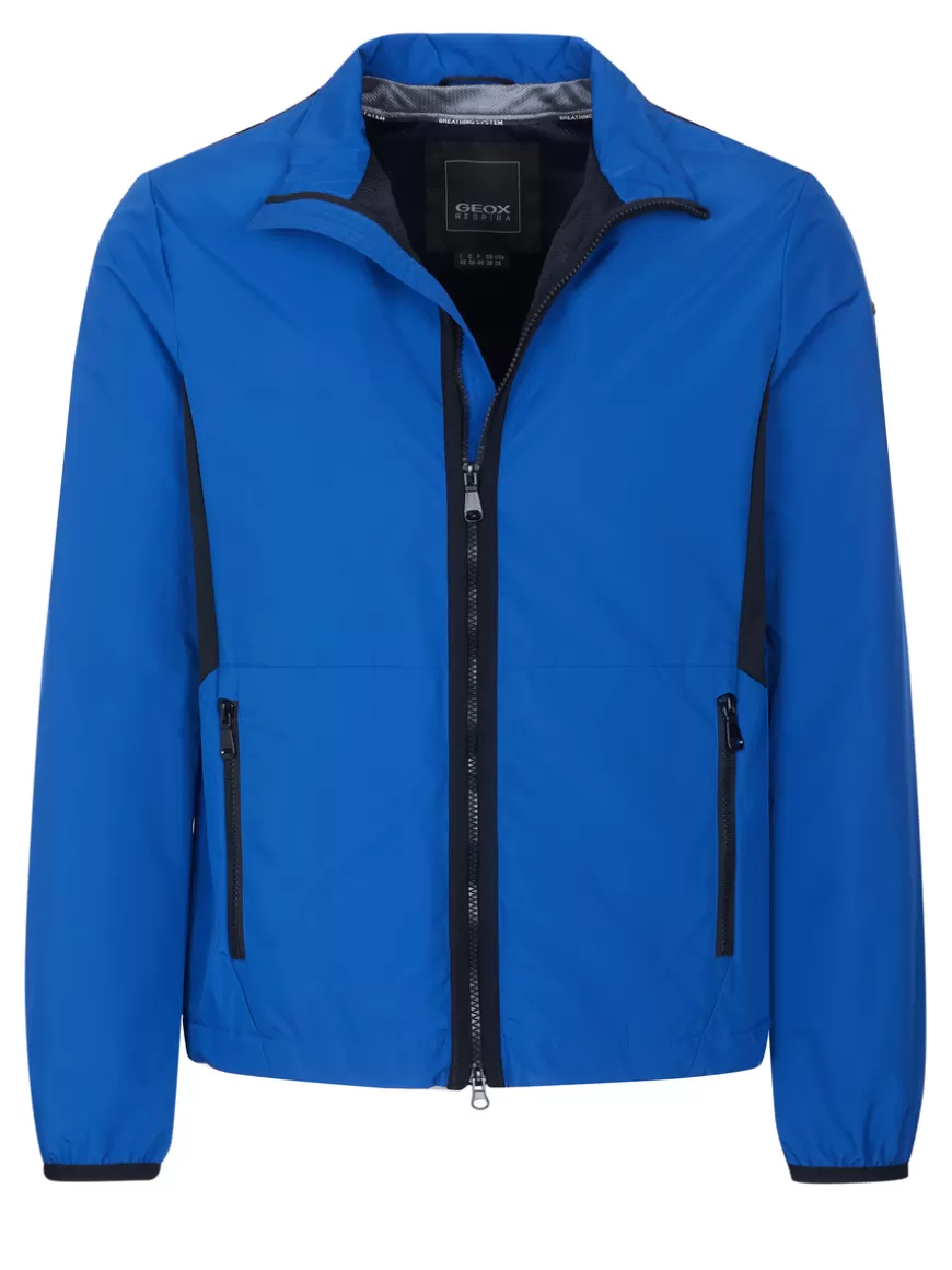 Geox Jacket Royal-blue New