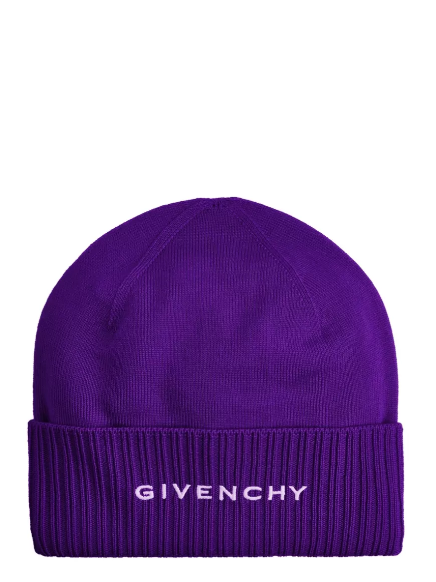 Givenchy Beanie Purple Clearance