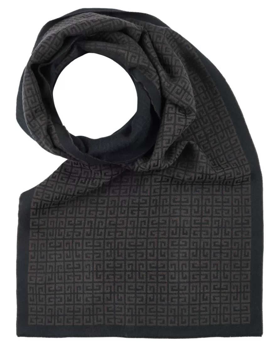 Givenchy Scarf Black-brown Hot