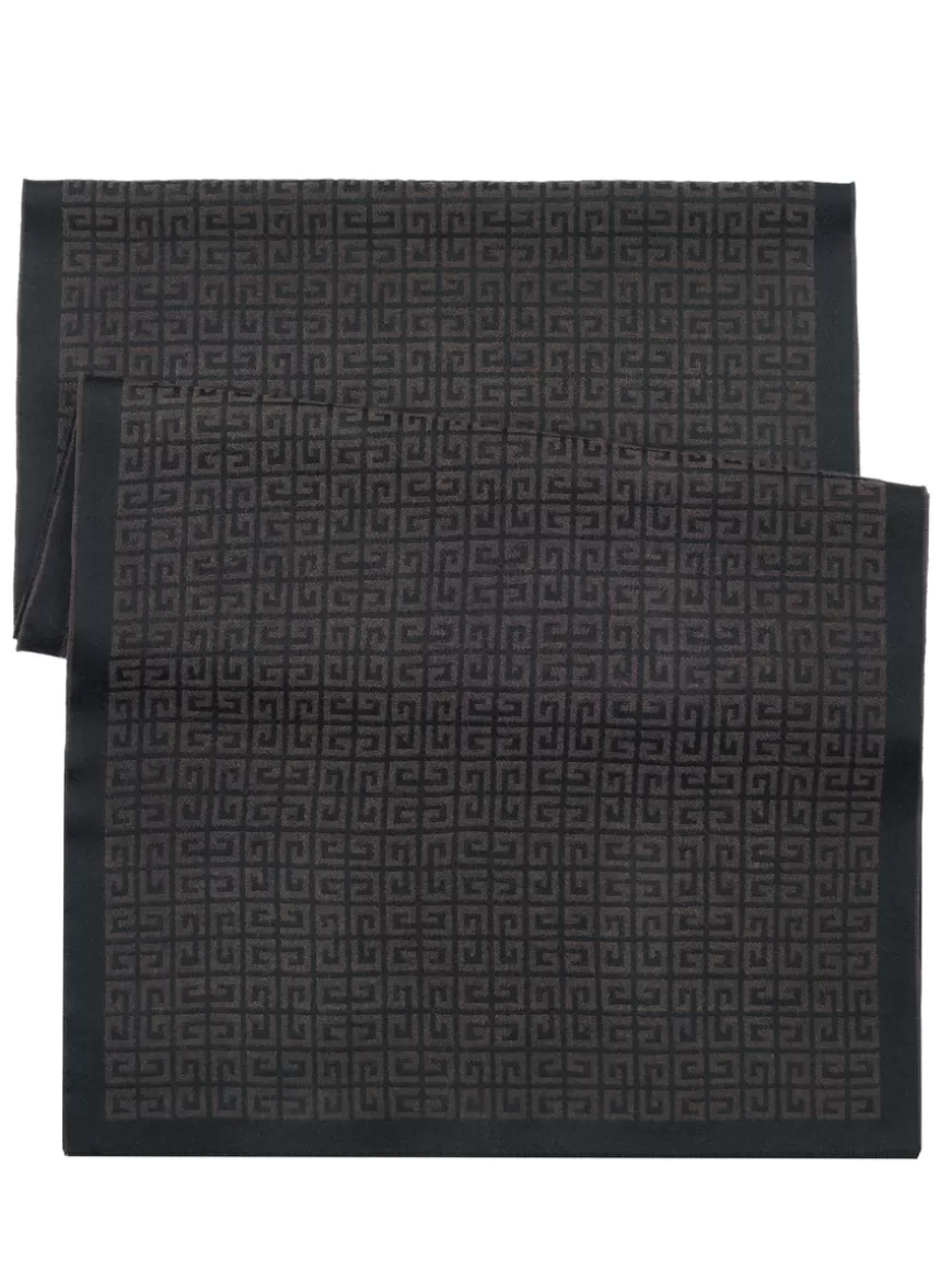 Givenchy Scarf Black-brown Hot