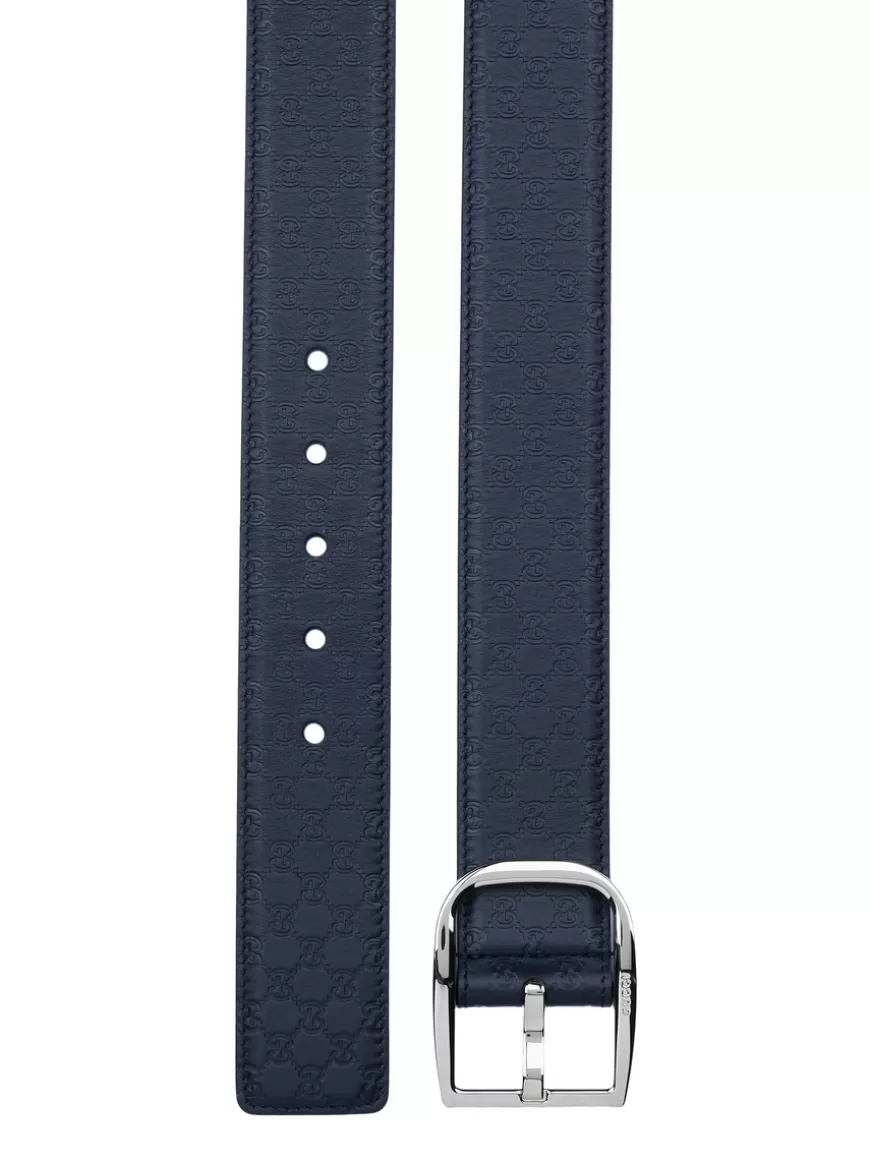 Gucci Belt Nightblue Fashion