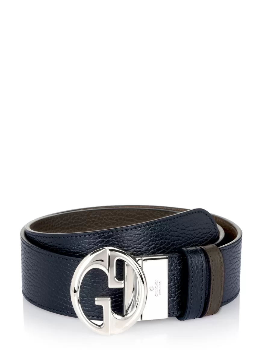 Gucci reversible belt -brown Black Clearance