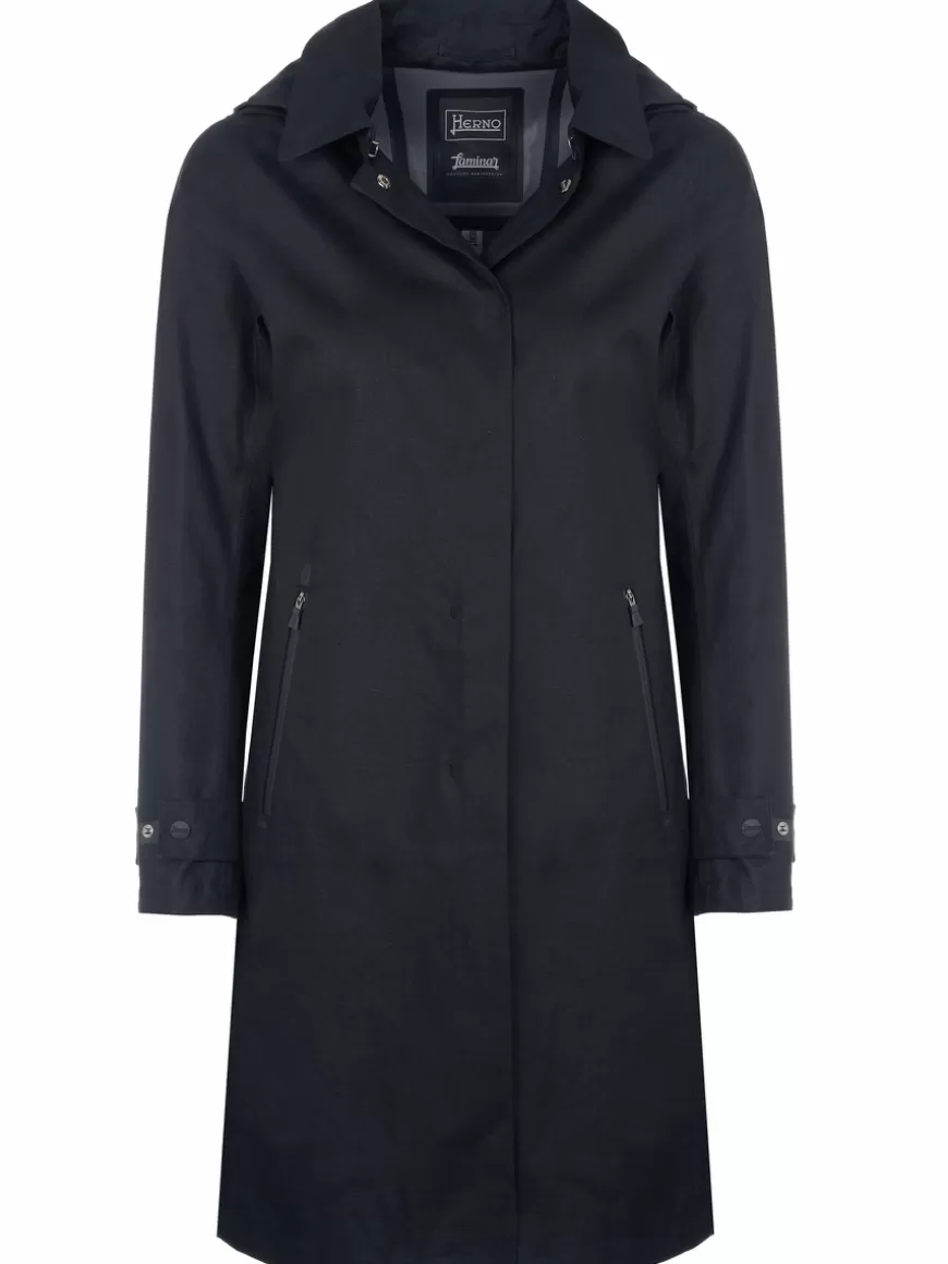 Herno Coat Black Hot