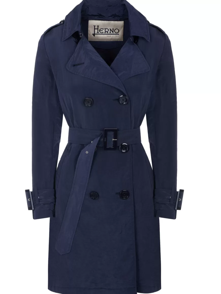 Herno Coat Blue Outlet