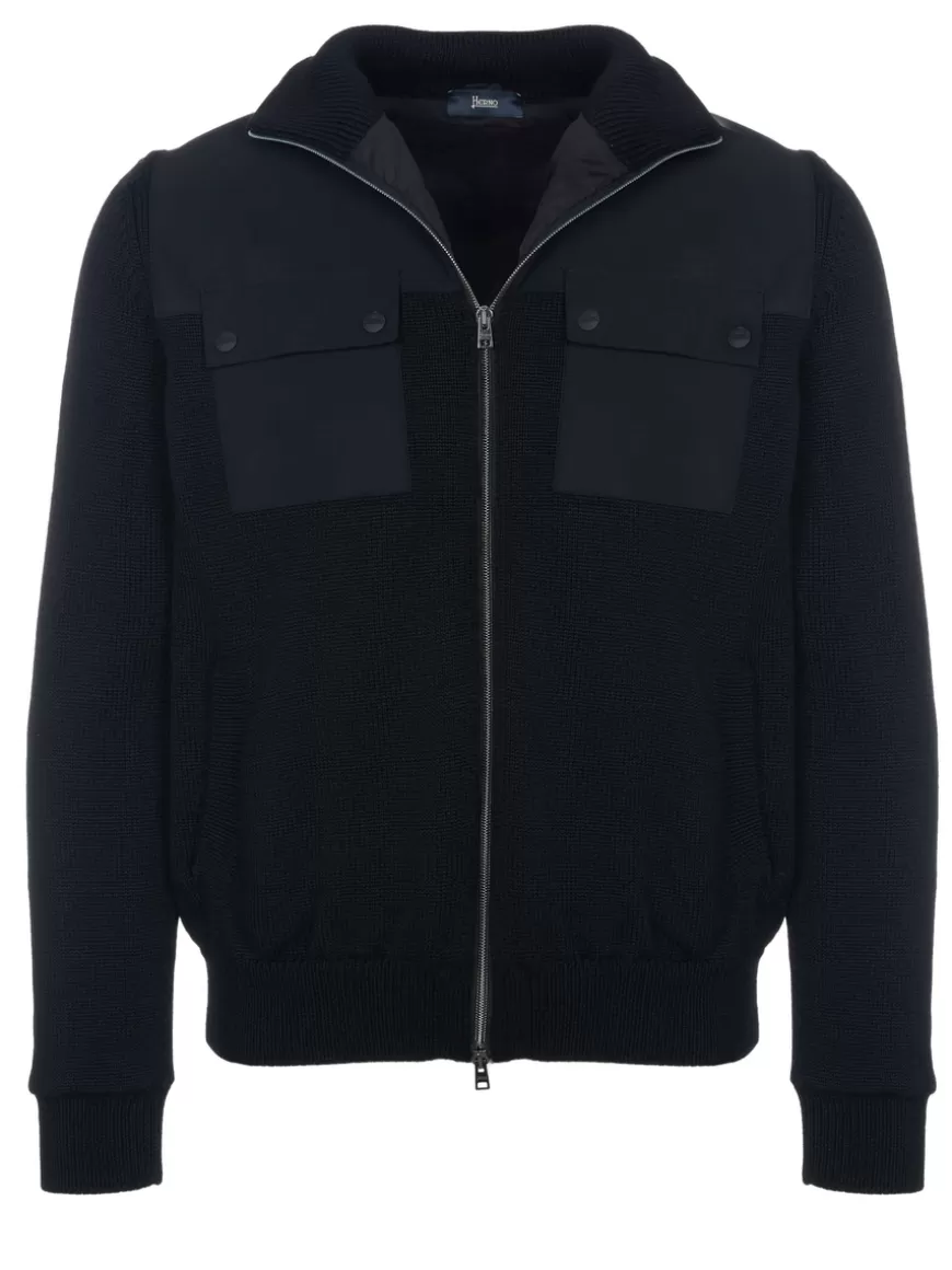 Herno Jacket Black Discount