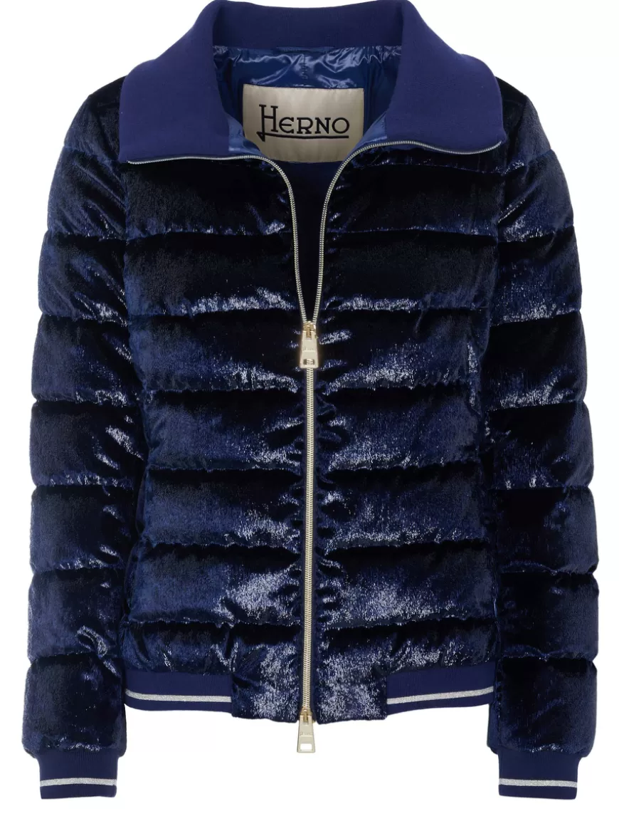 Herno Jacket dark blue Darkblue Fashion