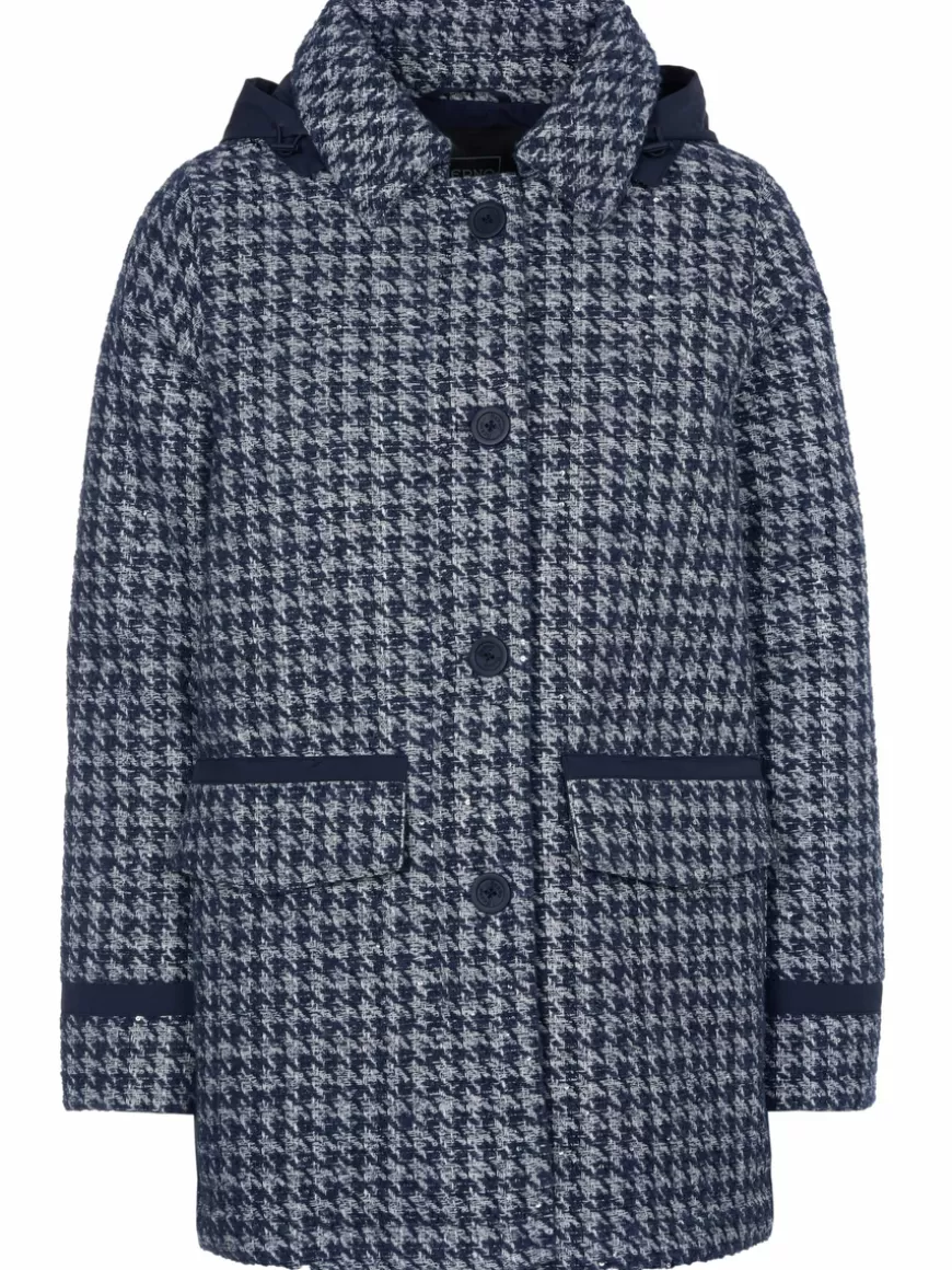 Herno Jacket Grey-blue Cheap