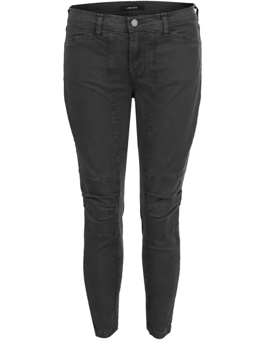 J Brand Skinny Cropped Jeans "Ginger" Anthracite Discount