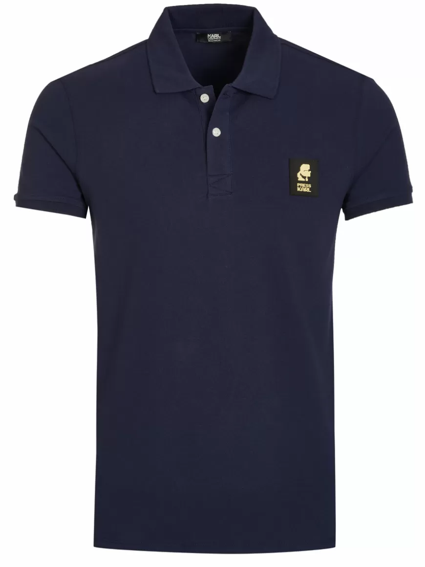 Karl Lagerfeld Poloshirt Navy Clearance