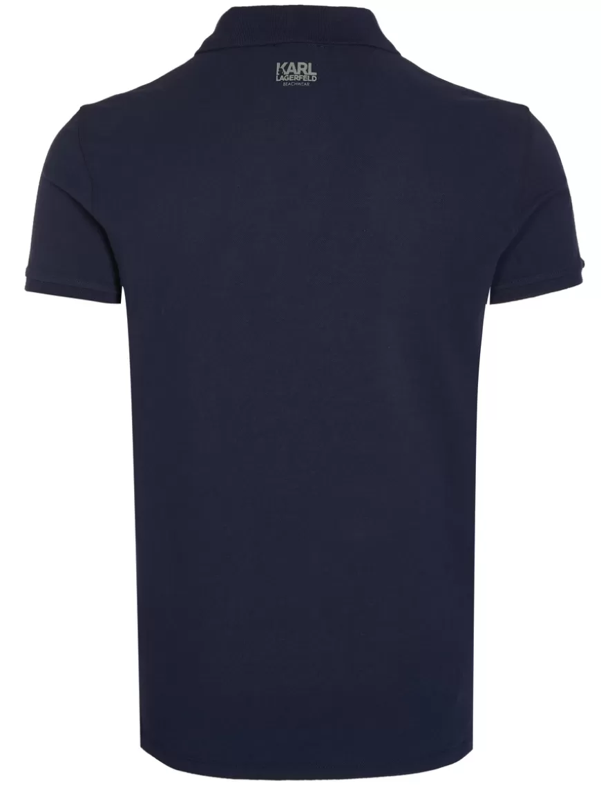 Karl Lagerfeld Poloshirt Navy Clearance