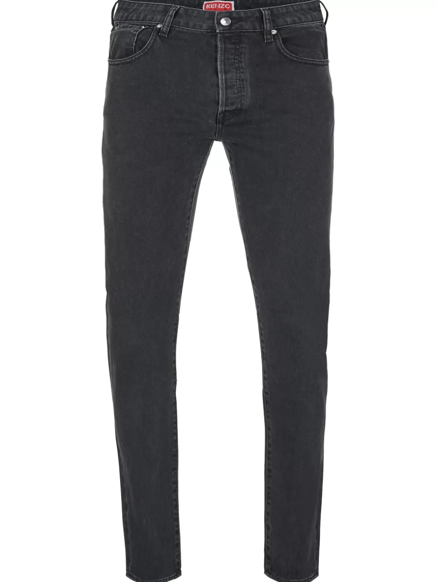 Kenzo Jeans Black Cheap