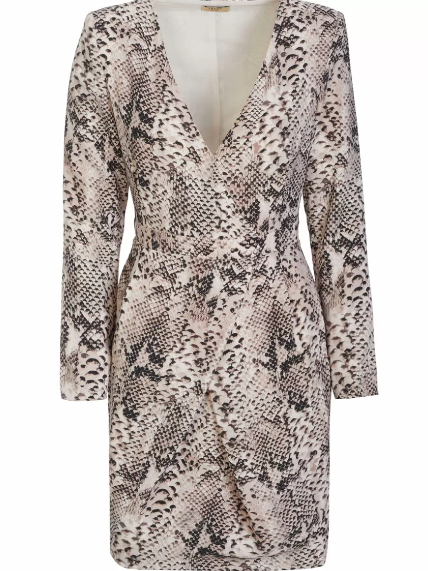 Liu Jo Dress snake print Snakeprint Cheap