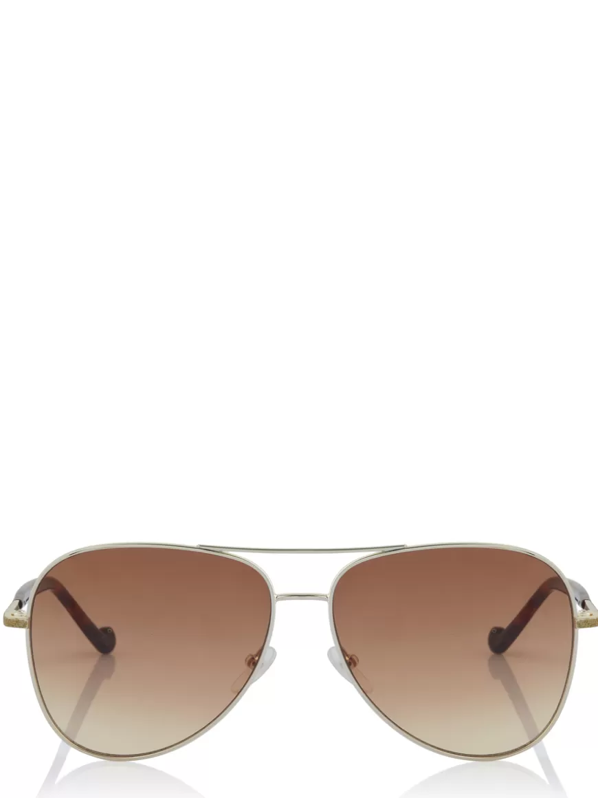 Liu Jo Sunglasses Gold Outlet