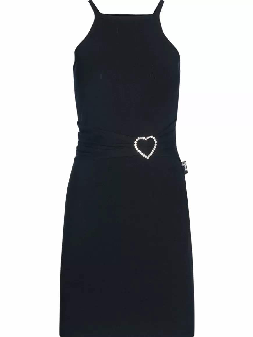 Love Moschino Dress Black Cheap