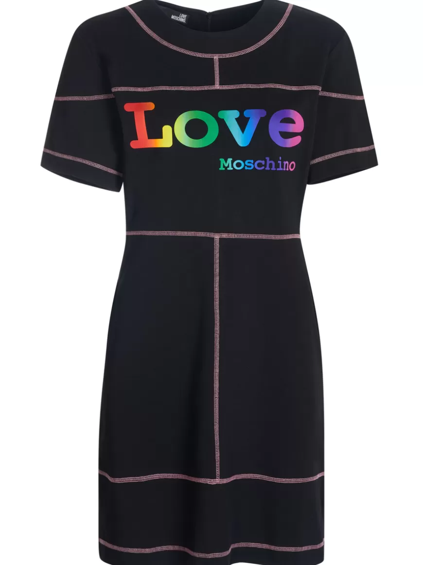 Love Moschino Dress Black Clearance