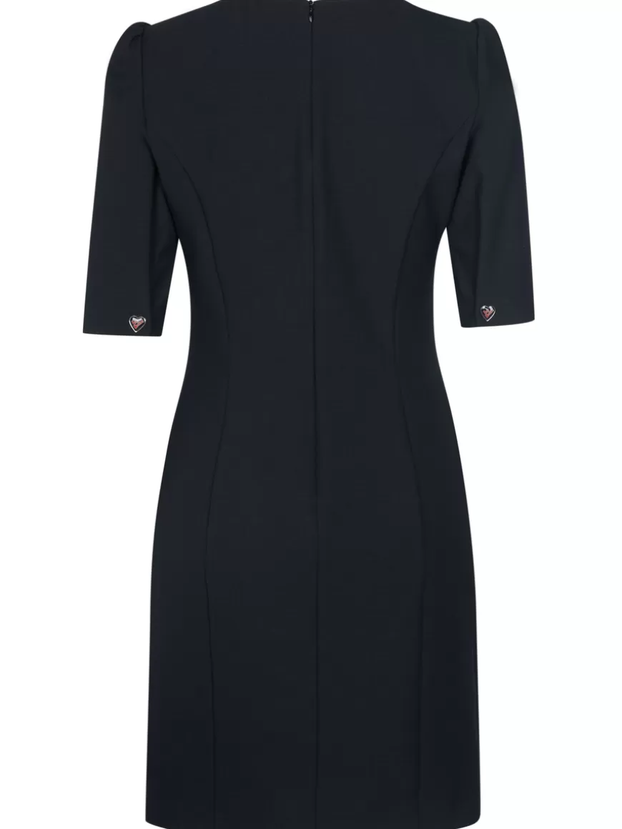 Love Moschino Dress Black Cheap