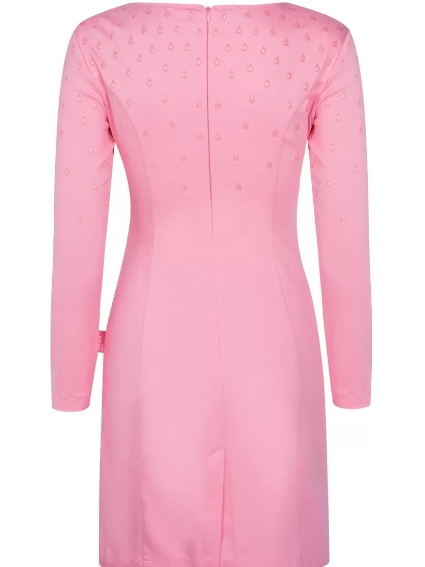 Love Moschino Dress Pink Outlet