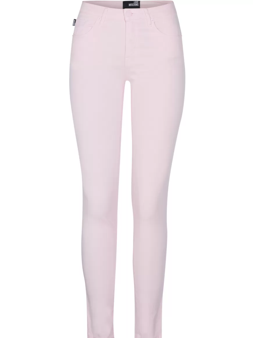 Love Moschino Pants Pink Sale