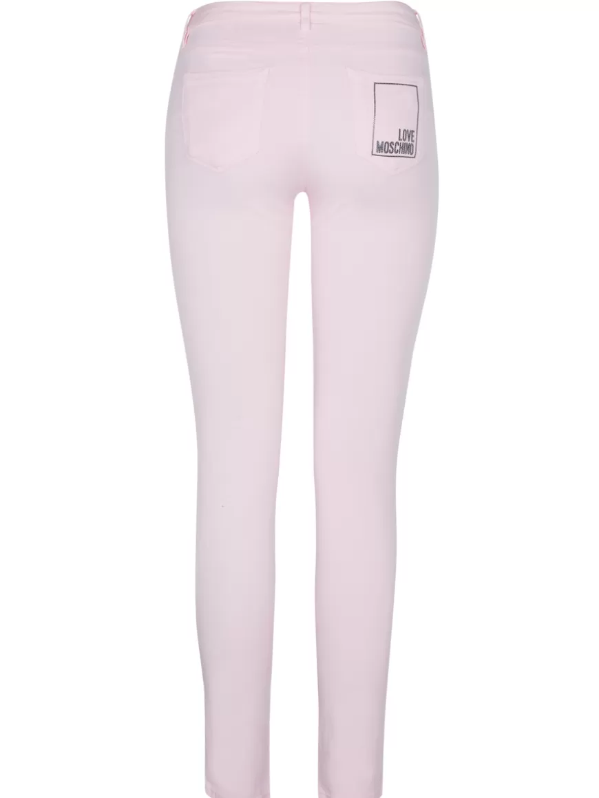 Love Moschino Pants Pink Sale