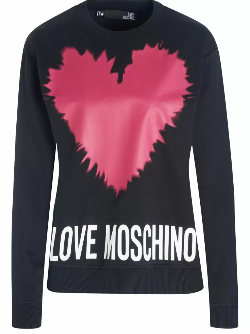 Love Moschino Pullover Black Hot