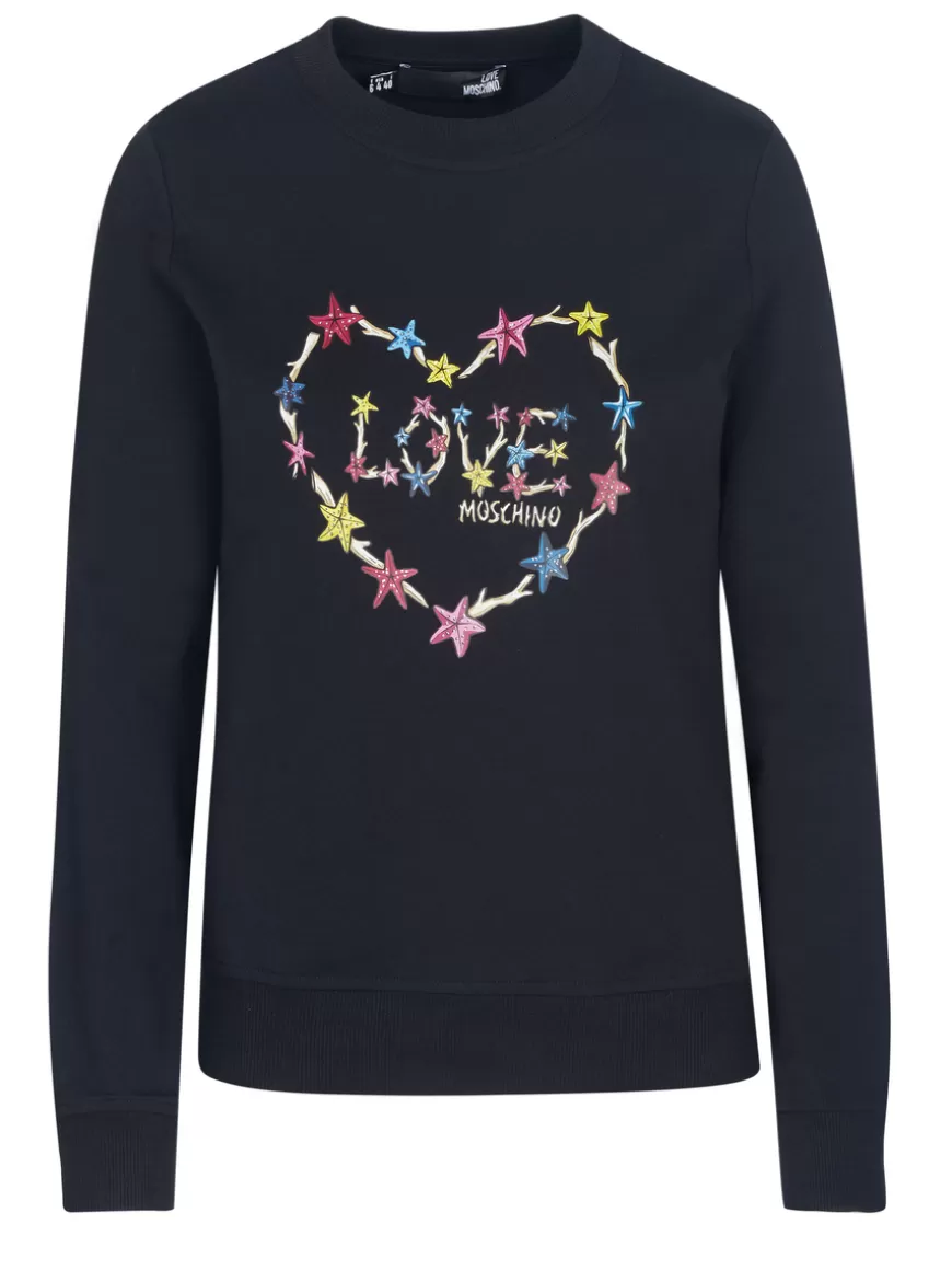 Love Moschino Pullover Black Cheap