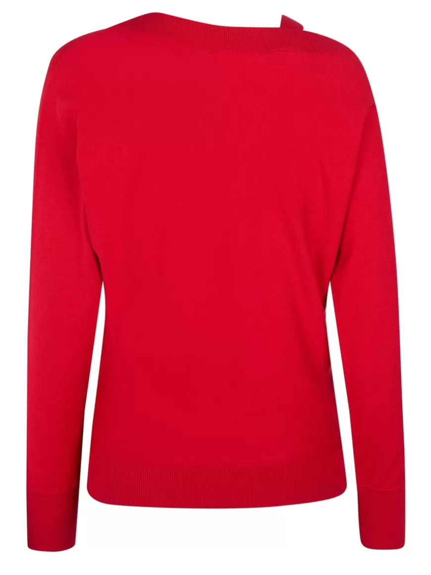 Love Moschino Pullover Red Hot