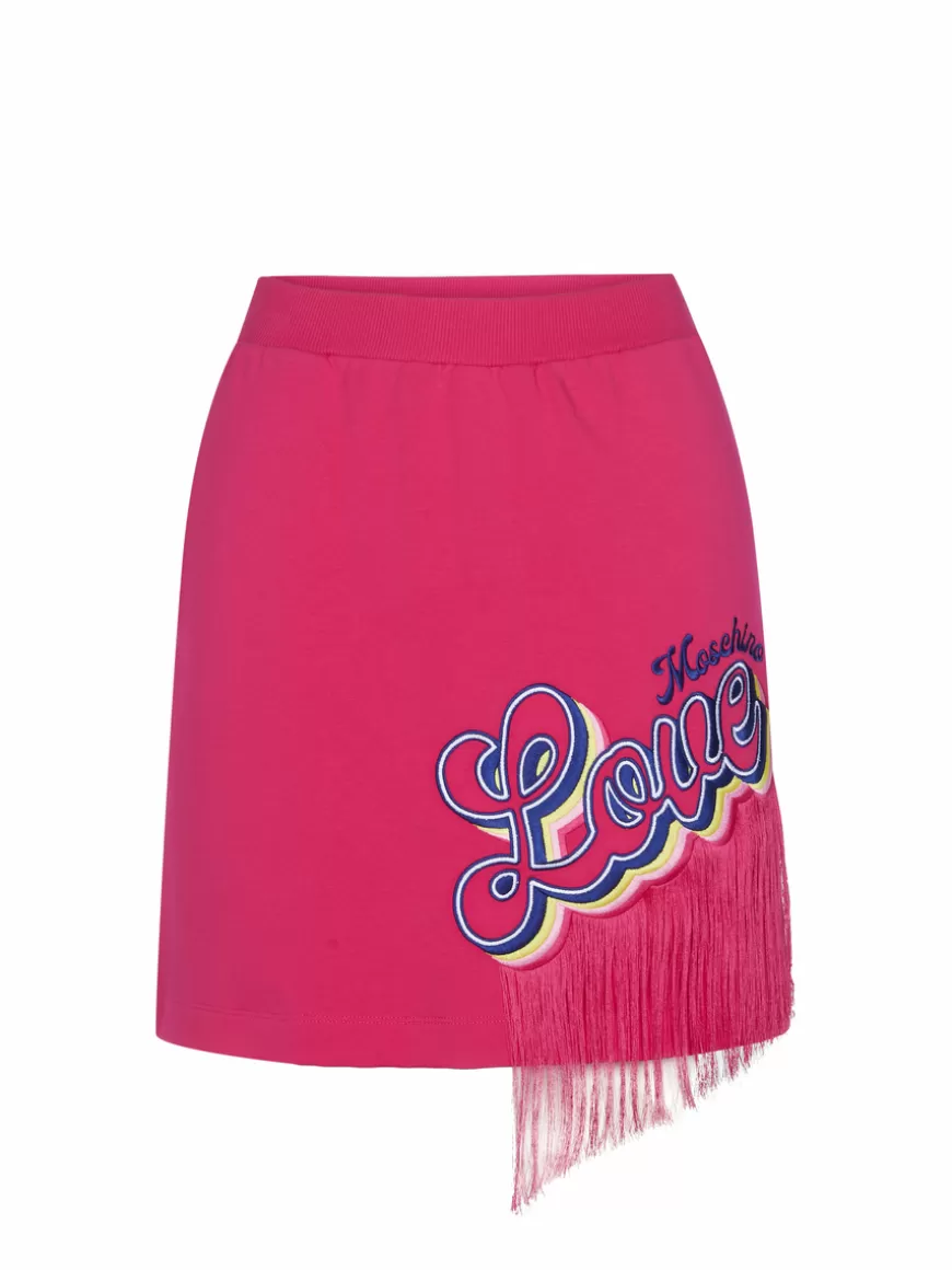 Love Moschino Skirt Pink Flash Sale