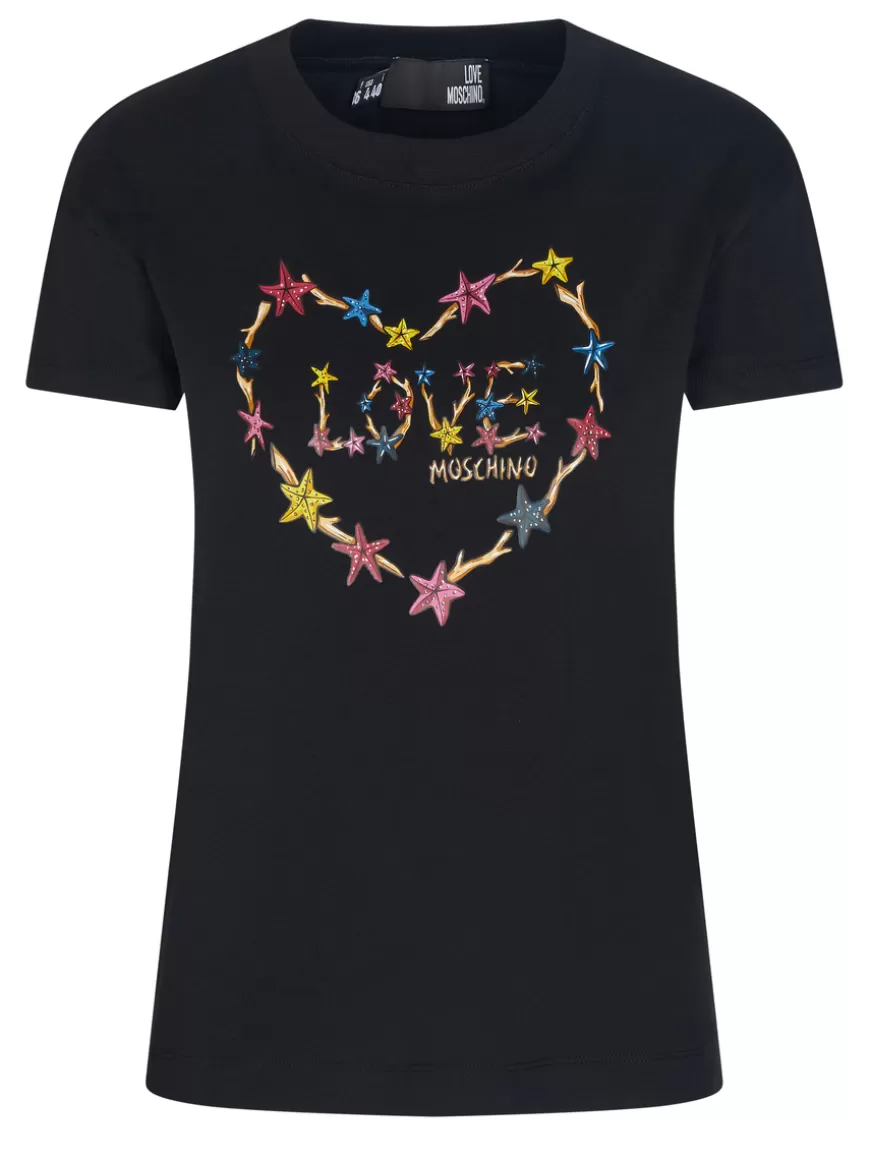 Love Moschino Top Black Fashion