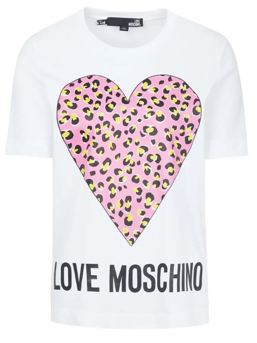 Love Moschino Top White Best Sale