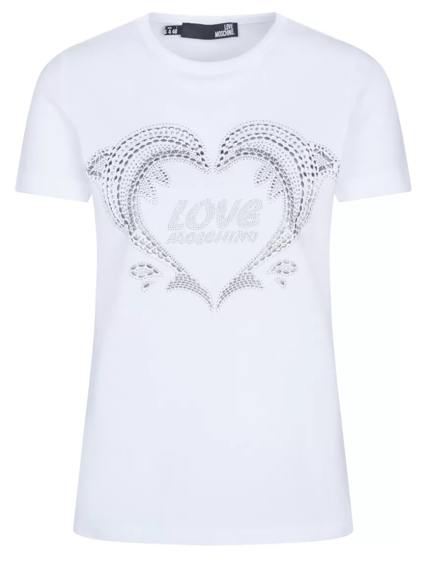 Love Moschino Top White Store