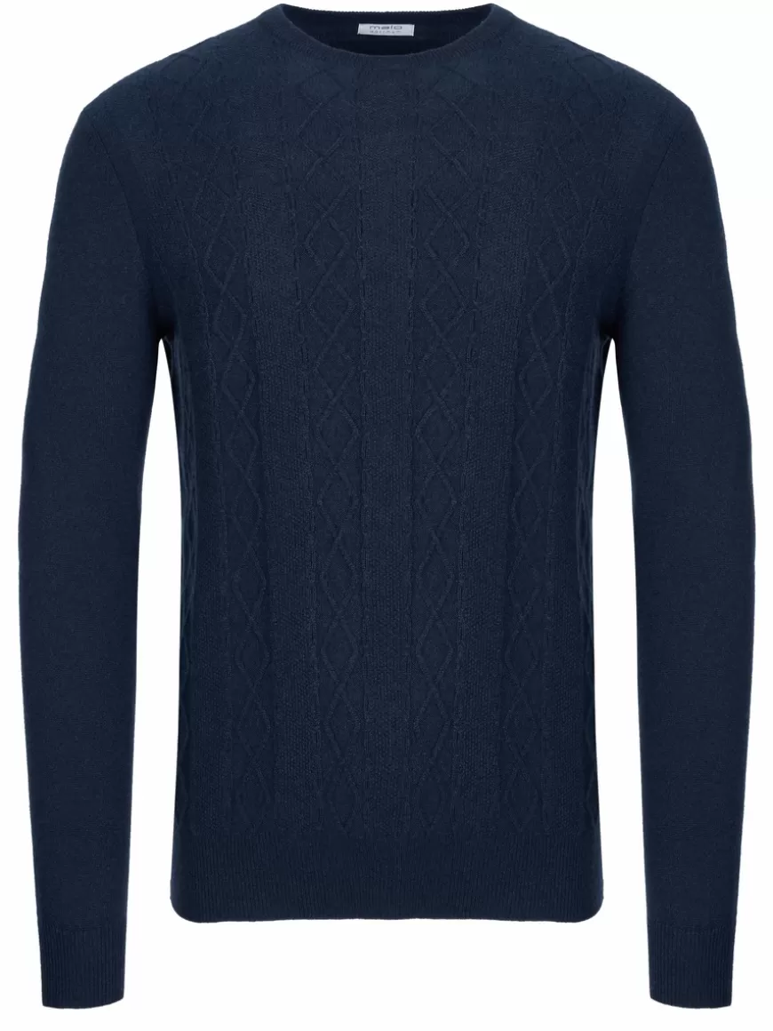 Malo Optimum cashmere pullover Navy Shop