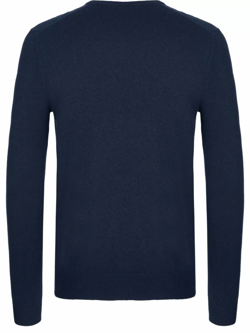 Malo Optimum cashmere pullover Navy Shop