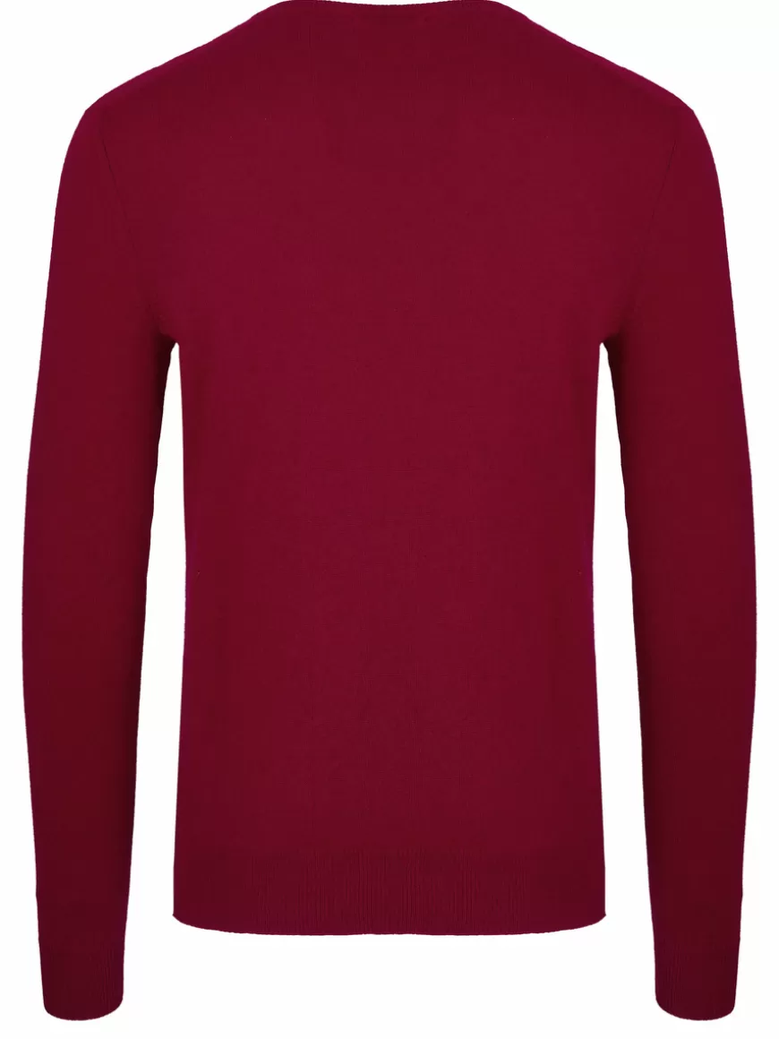 Malo Optimum cashmere pullover Red Store