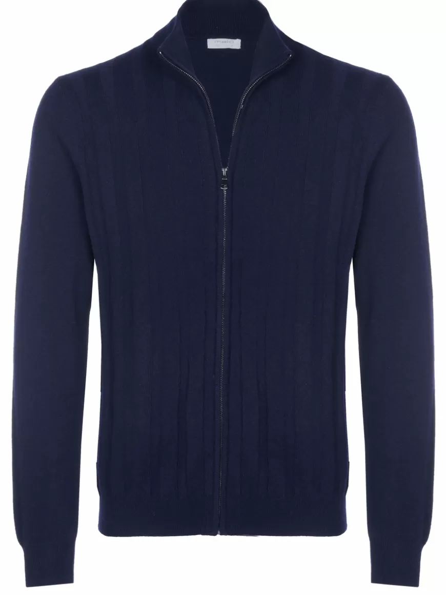 Malo Optimum Pullover Navy Sale