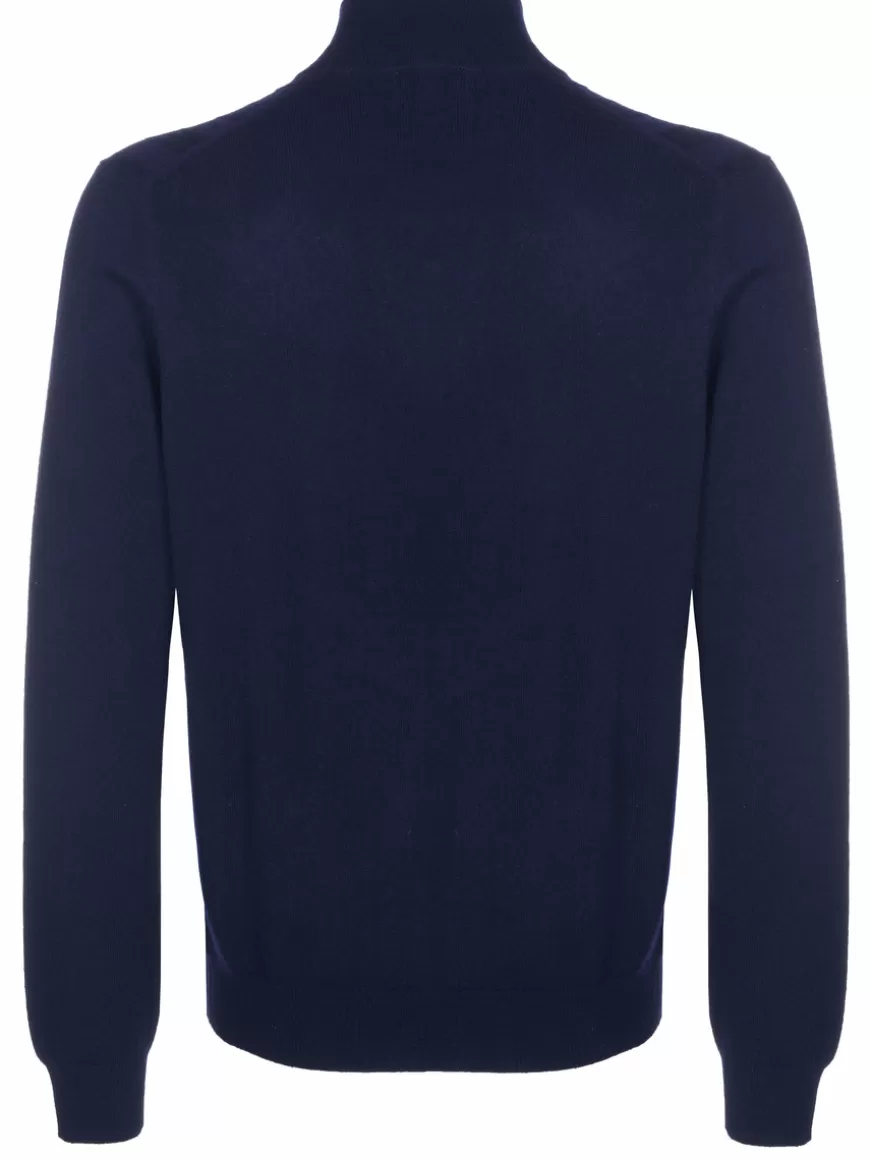 Malo Optimum Pullover Navy Sale